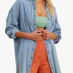 Billabong Light Blue Denim Shirt